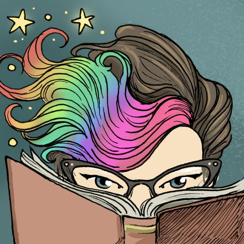 Reading Rainbow Hair On Twitter A Book And A Beverage You Re