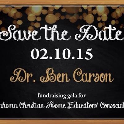 Bringing Dr. Ben Carson to Oklahoma to celebrate family, freedom and What We Can All Do To Save America's Future. Join us and invite your friends!