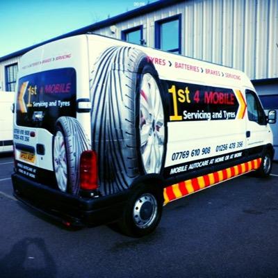 Welcome to 1st 4 servicing and tyres ltd, autocare at home or work. Mobile Mechanic and Tyre fitting, in Basingstoke and surrounding areas, call us today.