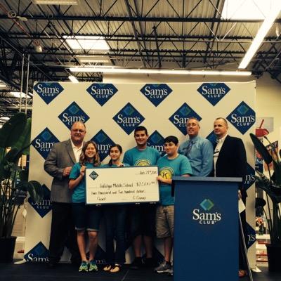 AlvinkpTms's profile picture. Thank you to SAMs club for $2,500 grant