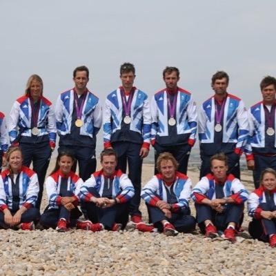 Double Olympian, World and European 49er Champion. British Sailing team coach.