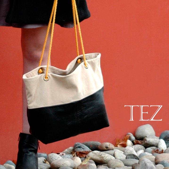 Hand made clothing line featuring recycled leather