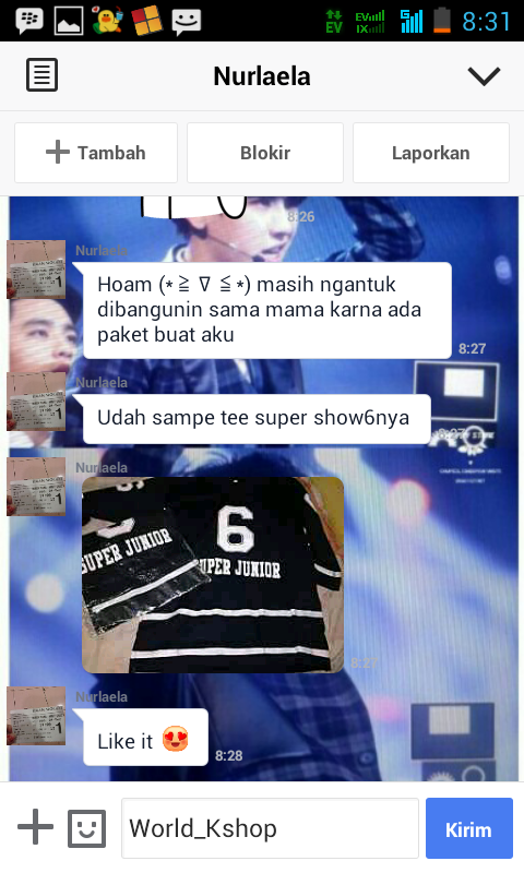 WorlddKshop's profile picture. Akun lama worlddkshop diretas admin yg tidak bertanggung jawab oleh pekerjaannya || Bbm 539966C4 line: maemaey28