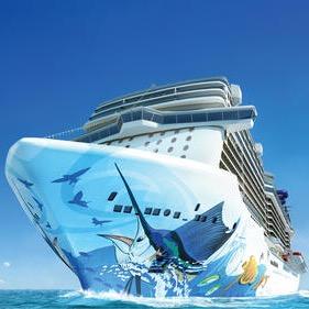 Norwegian Cruise Line's Newest Ship! Follow Us For Updates! Set To Sail Fall 2015