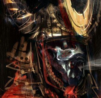 Just as the howling wind cannot make the mountain bow, your blade cannot strike me down.