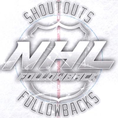 Helping NHL fans connect with each other through FollowBacks and S/O's!