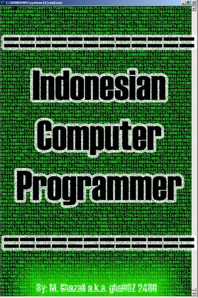indocomprog's profile picture. Everybody who love to coding especially computer programmers from Indonesia please follow and Lets share our knowledge for better future and better Indonesia