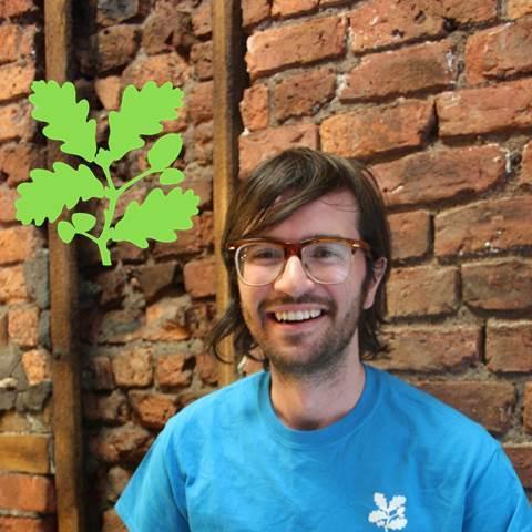 Sean Harkin, National Trust Urban Gardener in Manchester, working to bring the city's green spaces to life