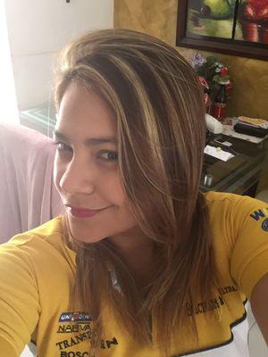Feliz, enamorada de la vida