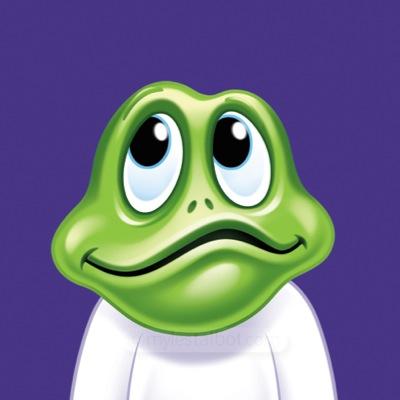 Freddo. Frog. Ribbit.
