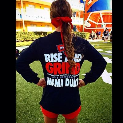 Western Kentucky University Cheerleader Junior at WKU Social Work Major #WKU16