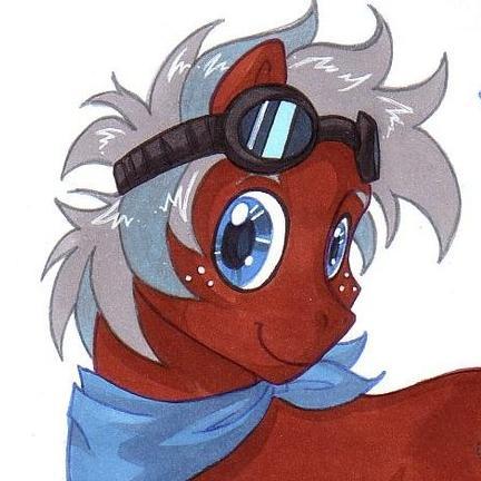 (Pony Rp- 8am to 10pm GTM )) Tin Cog is a mechanic and a smith, kind and with a great love for work...Owns the WorkShop Proud-Steel! SSP: @mlp_Maurora