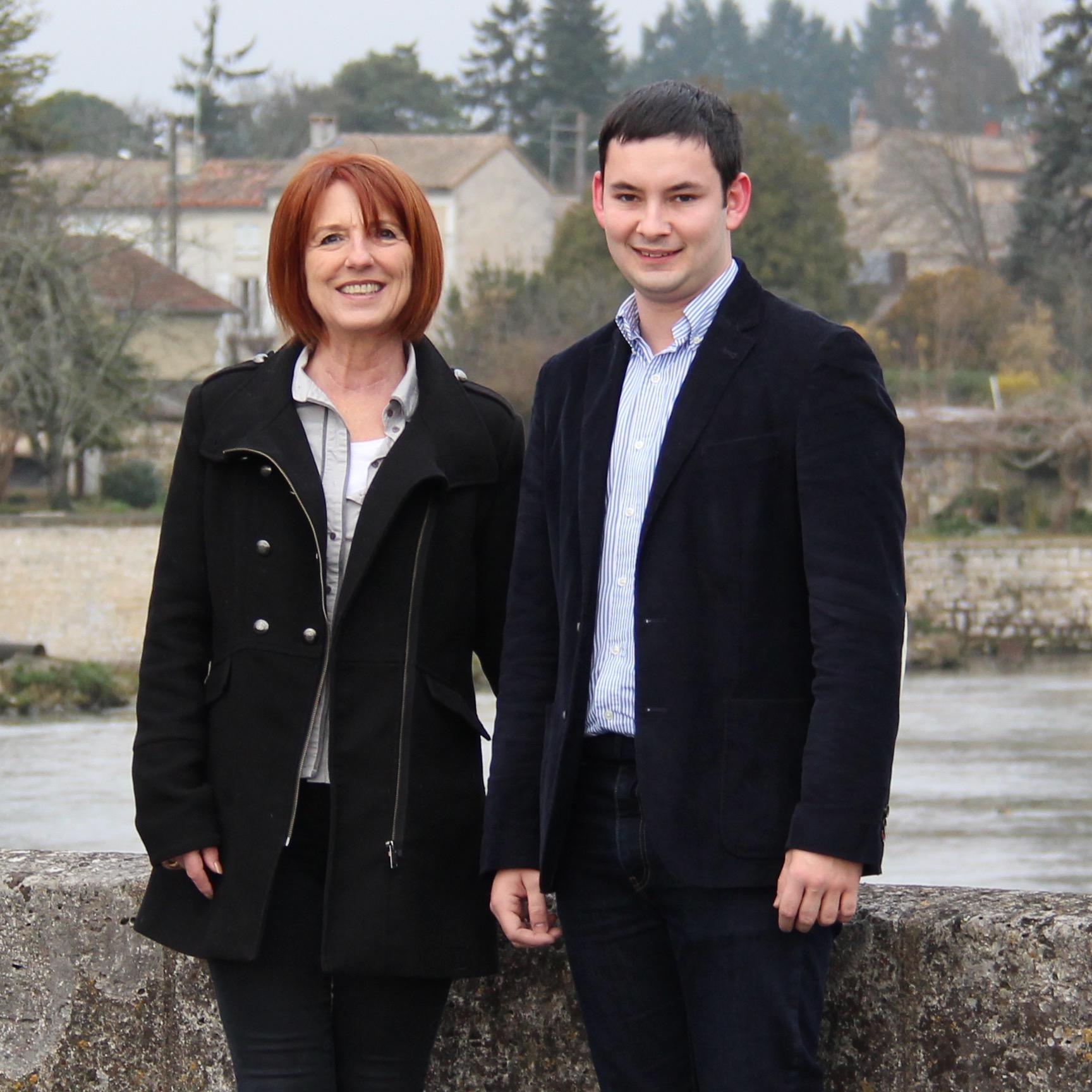 Guillaume Chupin - Anne Vergez candidats aux élections départementales sur le canton Touvre-Braconne. 
Suppléants : Stessy Autin - Pierre-Antoine Ducher