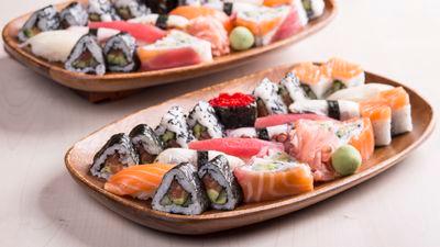 Chef at the newest sushi bar in Belgrade