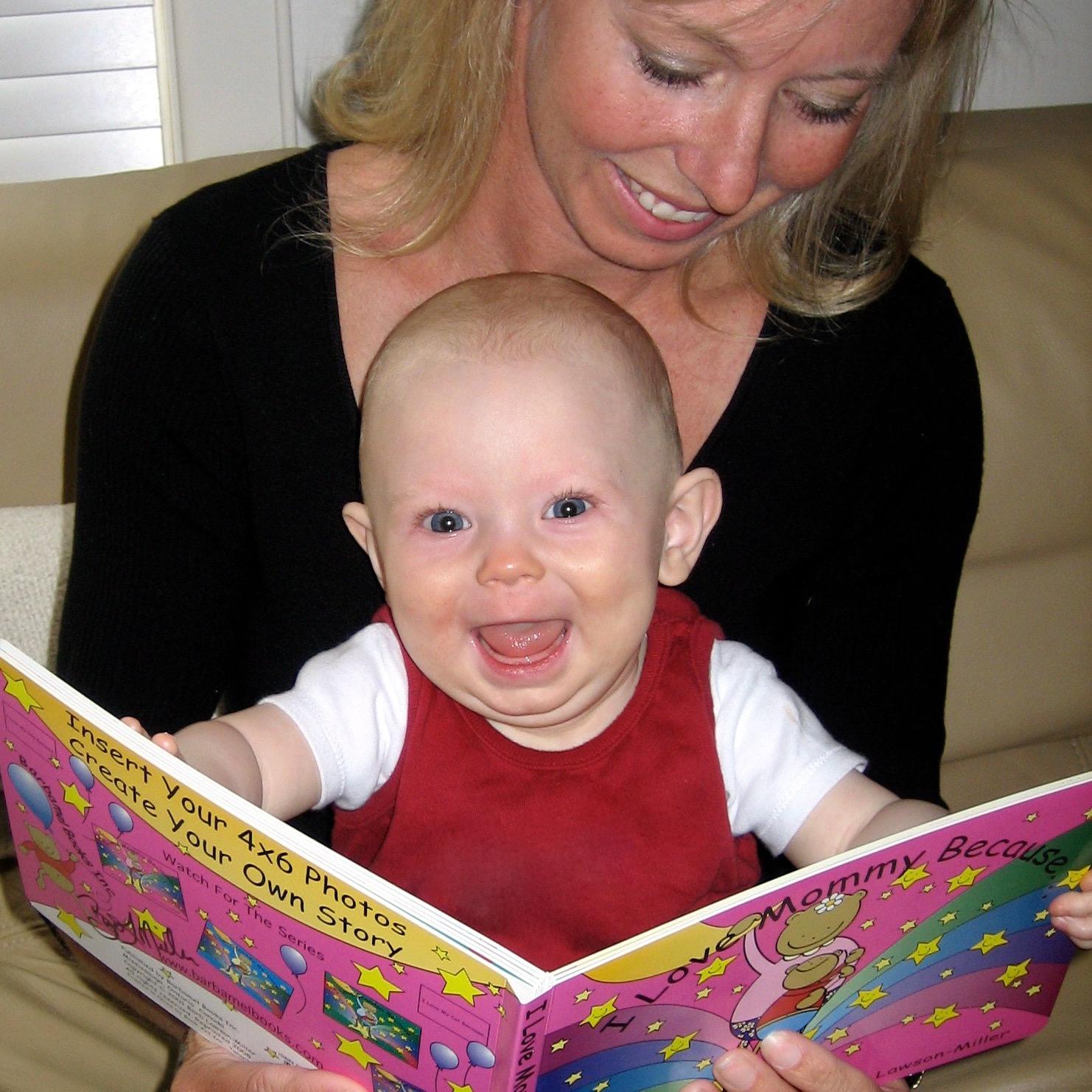 Mom, Author, Illustrator, & Children's book publisher- I Love Mommy Because... Daddy, Grandma and Grandpa too