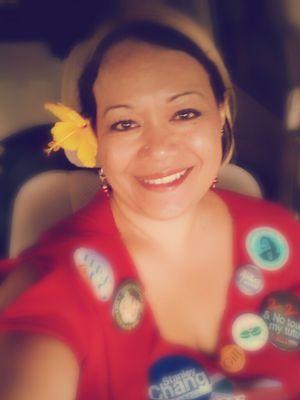 Hawaii born and raised #mom #unionthug #organizer #1u #UnitehereLocal5Hawaii #inspiration #nails #music #earringfanatic #tavala