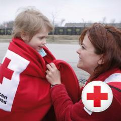 The American Red Cross is a humanitarian organization, led by volunteers with the mission to prevent, prepare for and respond to disasters.