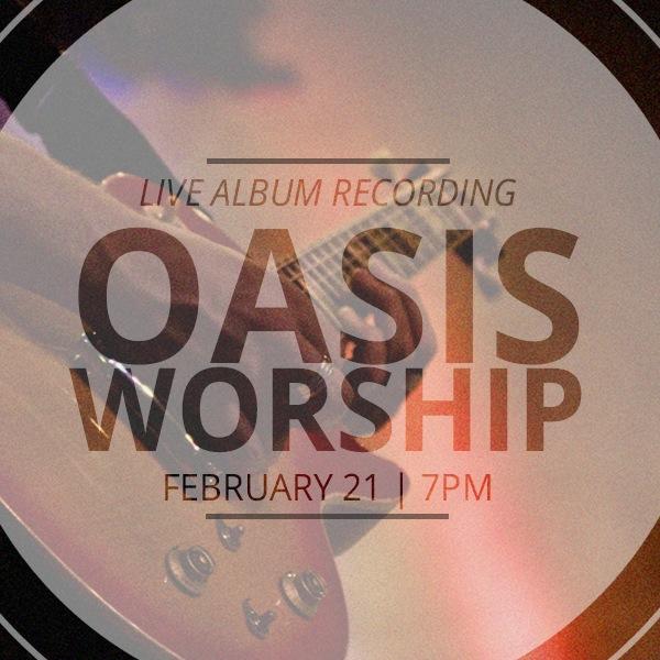Oasis Worship has a passion for bringing people into the presence of the King & unleashing prophetic spontaneous worship that shifts & changes the atmosphere!