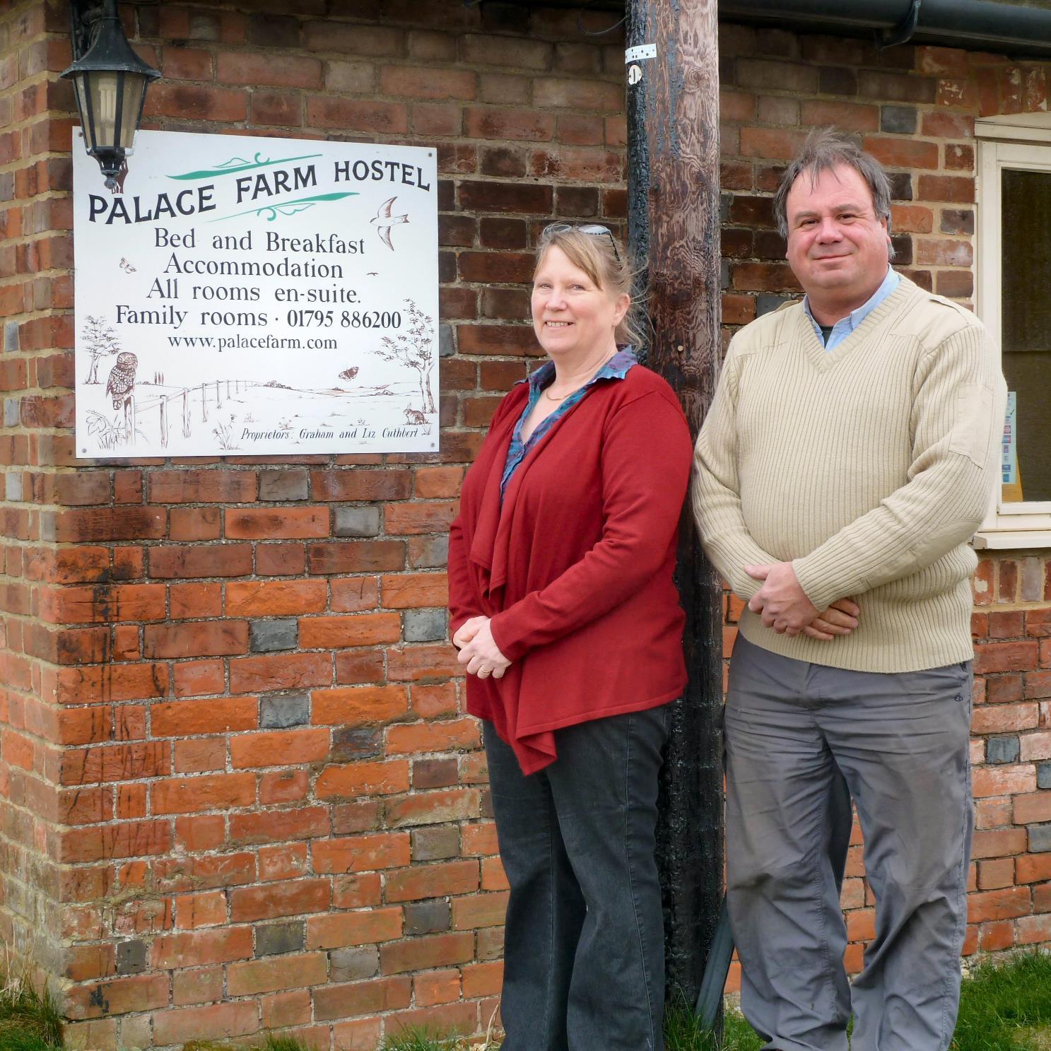 Graham & Liz run their posh b&b Hostel and lovely Green Field campsite at Doddington, in the Kent Downs AONB near to historic Faversham.  Stay, relax and enjoy!