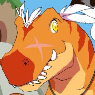 TheLewdNaranja's profile picture. The dinosaur known as The Naranja, or just Naranja for short. Dislikes being called The Orange. Can get a bit friendly around Geecku. [NSFW|18+|#Literate RP]