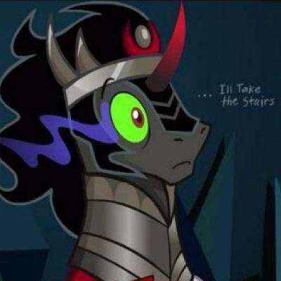 King Sombra, ruler and creator of the Crystal Empire. The lord of darkness. King of the shadows. Ruler of your darkest nightmares.