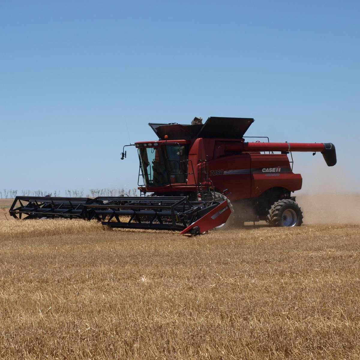 Custom Harvesting operation with over 60 years combined experience.