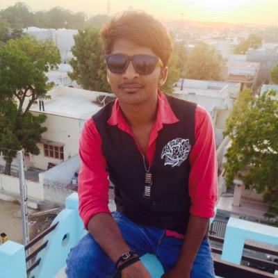 Vikram H Solank At Bhabhar Dist B.K Gujrat nd My dream is to become MLA