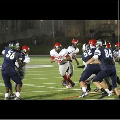 ALLEN ACADEMY RB/MLB #8
