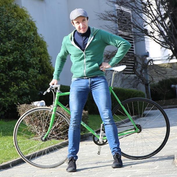 Santini product developer, apparel designer, graphic artist, cyclist.
