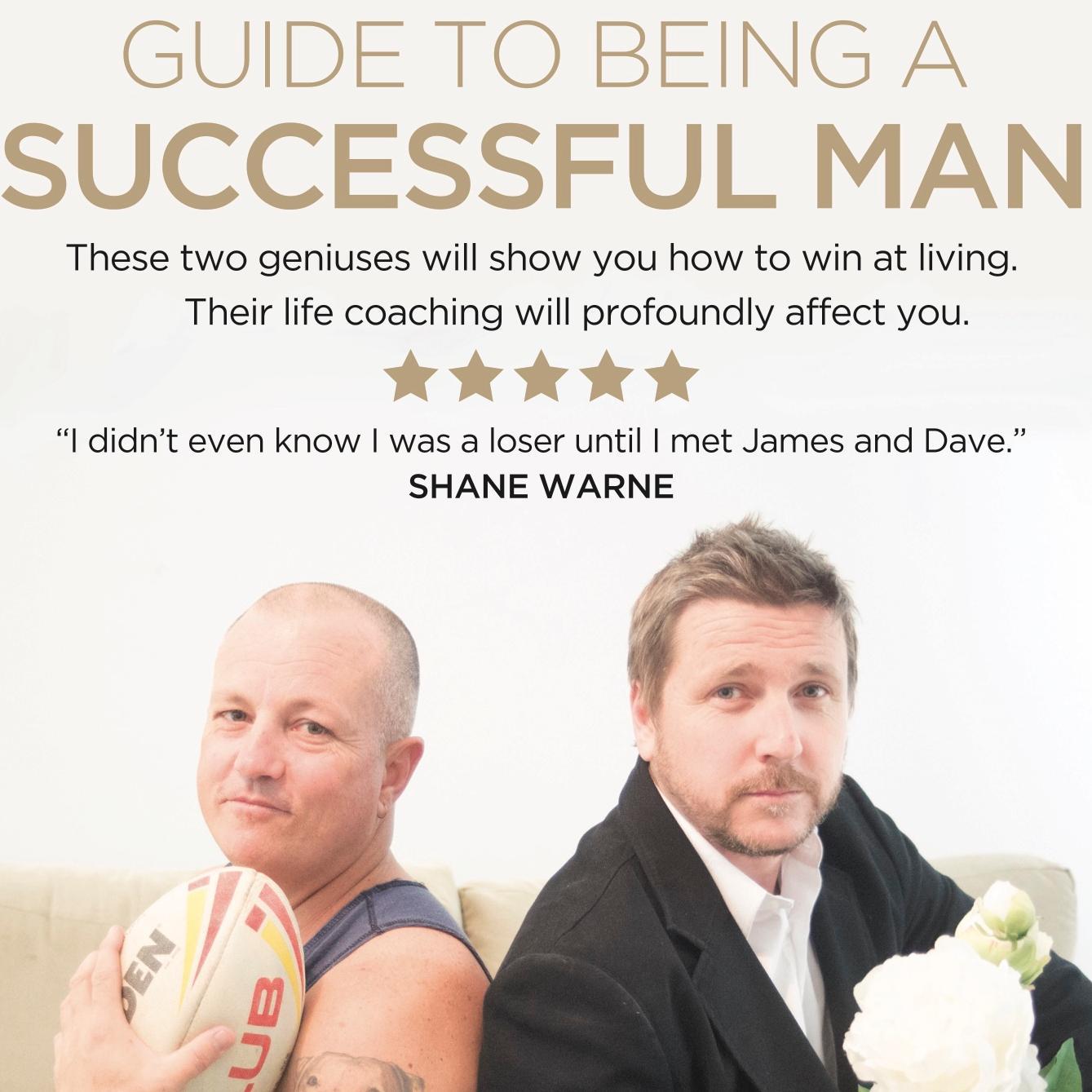 Comic duo Dave and James make Tony Robbins look like a sleazy psychopath!