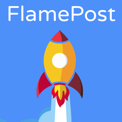 Your business will earn more clicks, more follows & more customers when you use FlamePost to easily bulk schedule & post content onto your social media channels