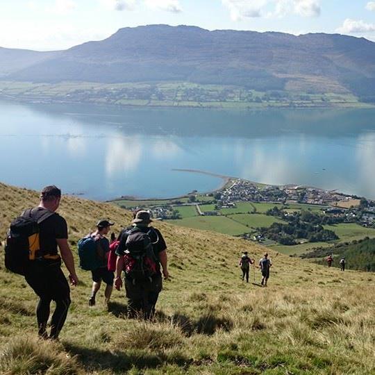 Qualified Mountain Leader, Tour Guide and Leave No Trace trainer providing special Experiences in the Mourne Mountains