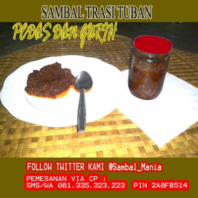 Menjual sambal terasi Tuban via online | SMS/WA cp 082257342662 pin 265e58ad