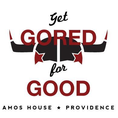 The Providence Running of the Bulls! Get Gored for Good is a fun run in partnership with @ProvRollerDerby to benefit Amos House. April 26th 2015. #getgored4good