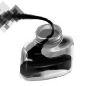 LK_Ink's profile picture. Spilling ink over paper and keyboard.
So basically an illustrator diving into game design. 
(Switzerland)