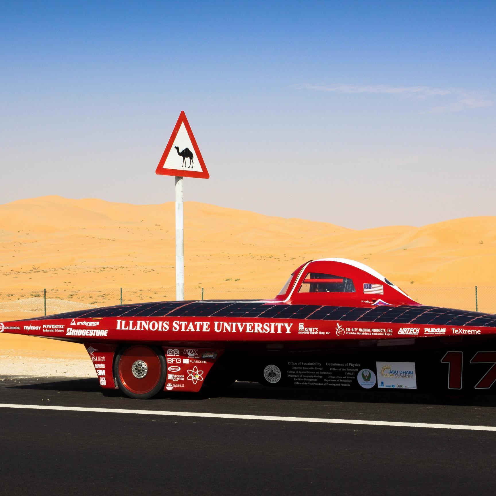 Illinois State University's Solar Race Team.