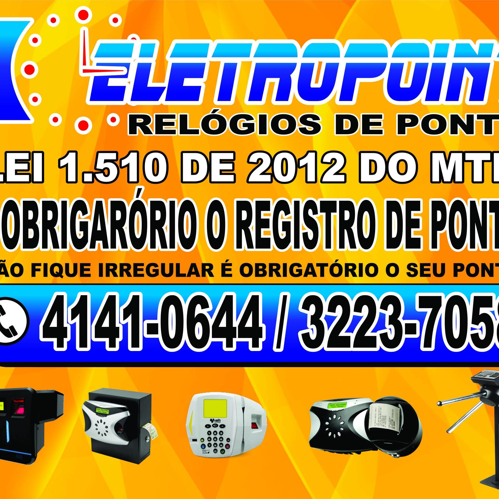 eletropoitponto's profile picture. RELÓGIO DE PONTO ELETRÔNICO