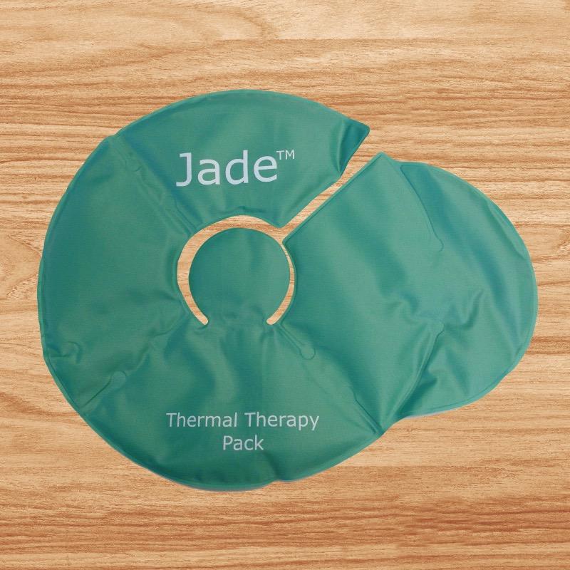 Jade’s unique design provides comfort and customizable control with hot and cold therapy for breast health, engorgement, mastitis, and sports injuries.