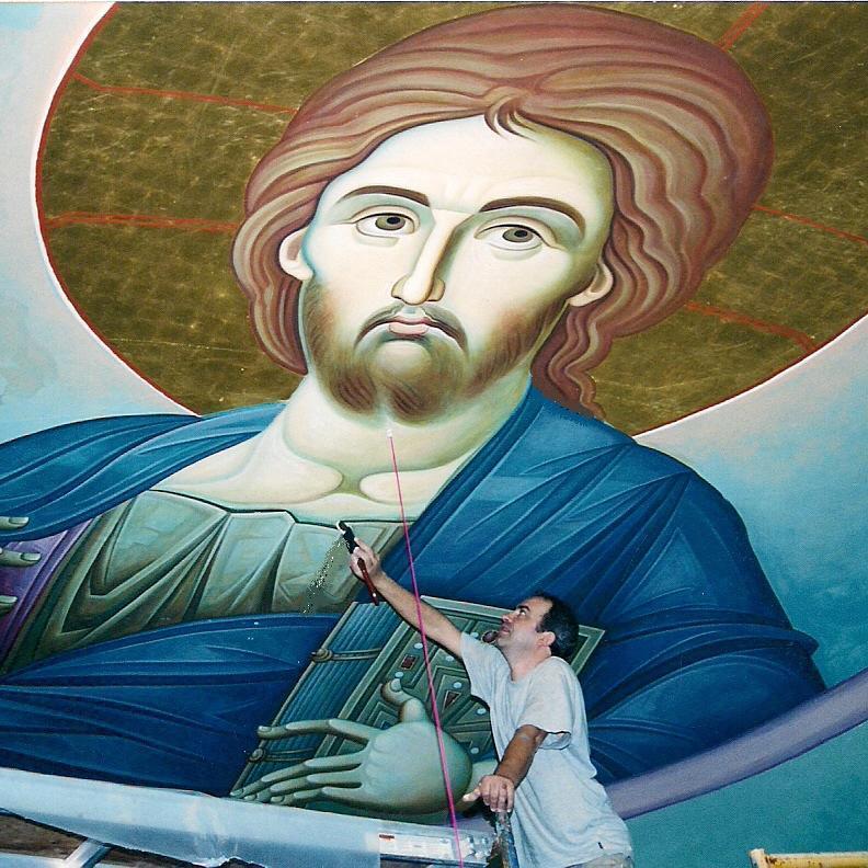panos_kontos's profile picture. Iconographer - Wall Murals