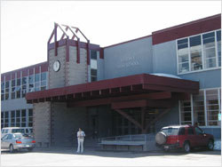 Counselors and Registrar working at Truckee High School in Truckee, CA.