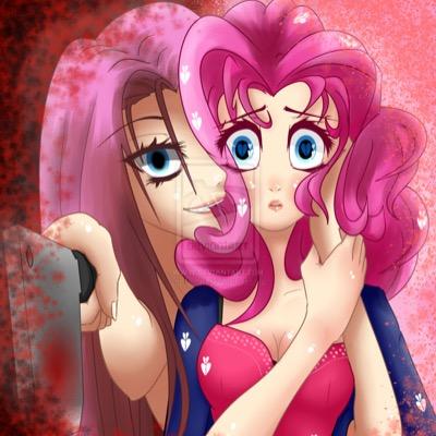 Hi! im Pinkie Pie! Wanna throw a big party! i love freddy hes awsome and chica shes awsome too! they both love partys!