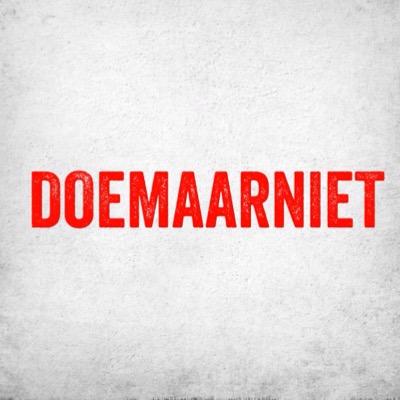 wij hebben 330.000 volgers op instagram! op instagram heten we @ doemaarniet !