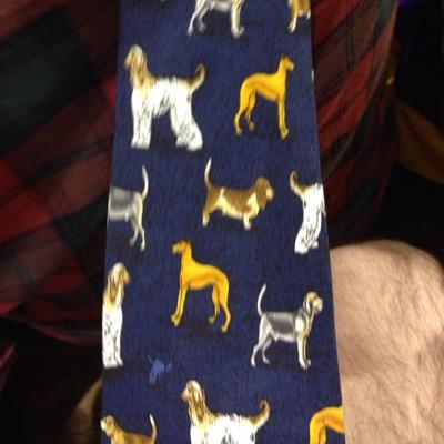 The dog of the week gets to wear the dog tie. Voting is held every Sunday night. Tune in and make sure to vote!