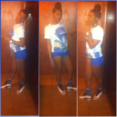 Tounge mad slick to uu f.ck niggaz dhats just mii attitude,chillen with Yo Bitch Mention for a Fb get widd it or get lost #Team Rj Mommy