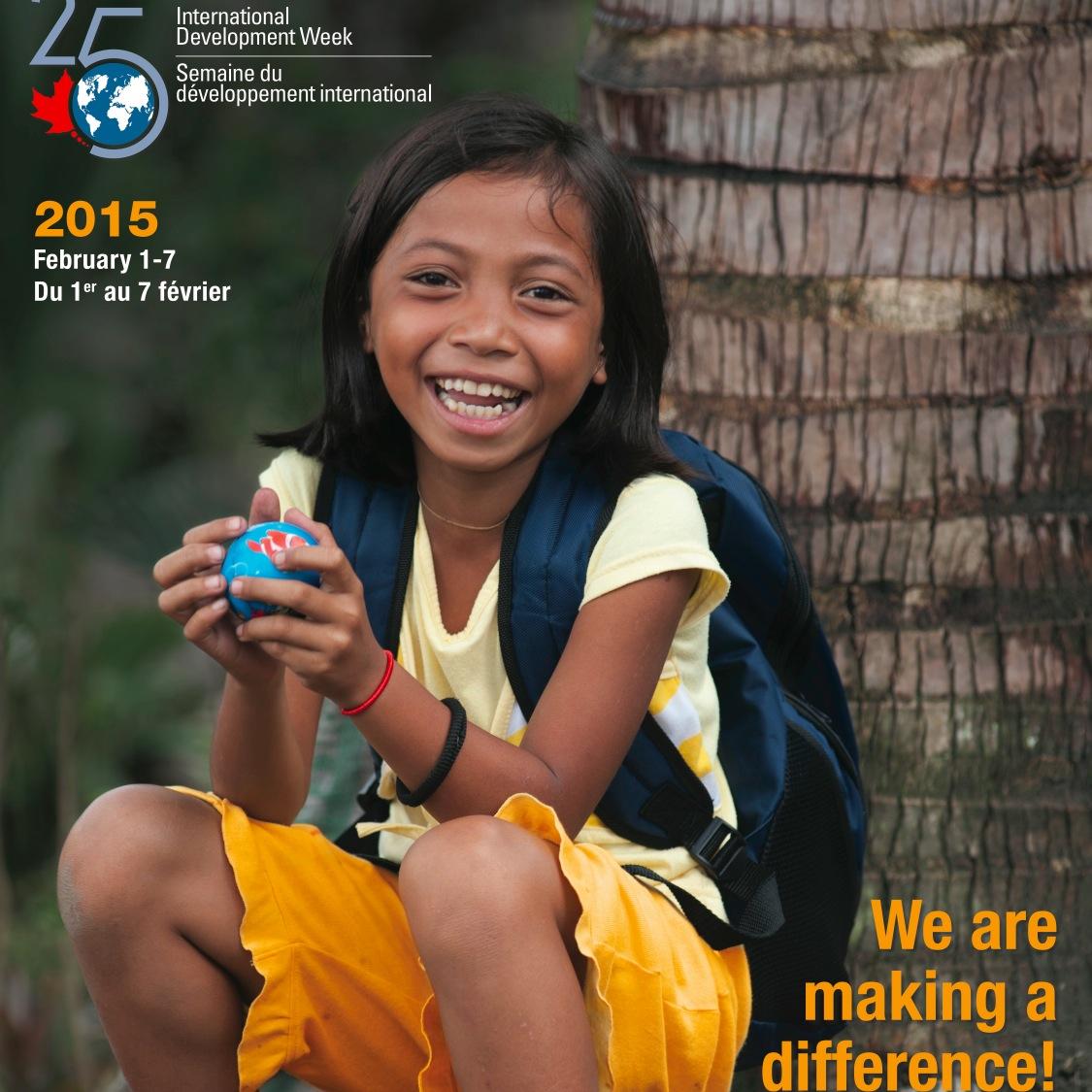 IDW2015's profile picture. Join us for the 25th anniversary of International Development Week in Victoria, B.C.                                  February 2-6 2015