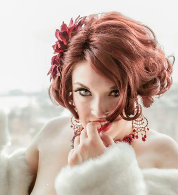 SciFi, burlesque, costumes, shoemaking, ephemera, absurdity, extensive use of swear words, snark, a derpy cat, and feminism. @arcadiakane on instagram