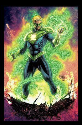 Newly appointed Green Lantern, formerly the Red Lantern known as Rankorr. Given a second chance to repent and correct his mistakes.