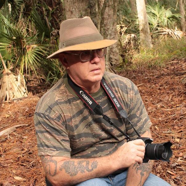 Carbon Transfer Printing, Kallitype & Salt Printing, Wet darkroom. Exploring Swamps of Florida. Happy Harley rider with wife @JoeyCulver1.