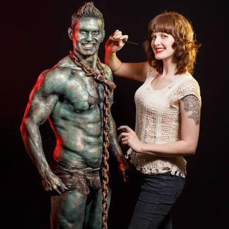 ambermichaelart's profile picture. Artist, Art Director,  Makeup Artist specializing in bodypaint,  SPFX, Bodypainting and beauty.