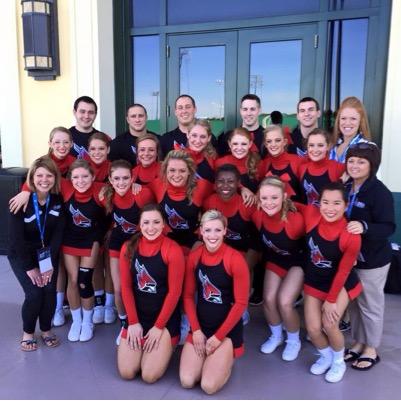 The official Twitter of Ball State's Co-Ed Cheerleading Squad #AllDudeBallU